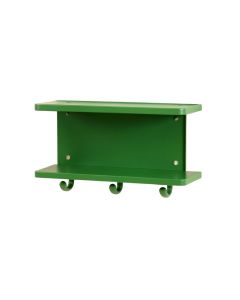 Alder Brook Wall-Mounted Entryway Organizer Shelf - Green