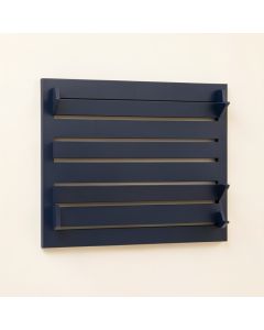 Bay Crossing Empty Wall-Mounted Tool Organizer Panel - Navy (synthetic illustration; no displayed measurements)