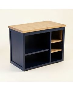 Spruce Branch Empty Countertop Canister Rack - Navy (synthetic illustration; no displayed measurements)