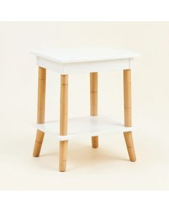 Summit Crossing Side Table - White (synthetic illustration; no displayed measurements)