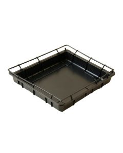 Cliff Crossing Empty Under-Desk Cable Tray - Black