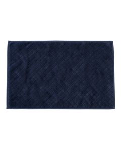 Stone Bluff Bath Mat - Navy (synthetic illustration; no displayed measurements)