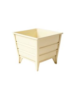 Field Bridge Empty Raised Planter - Cream (synthetic illustration; no displayed measurements)