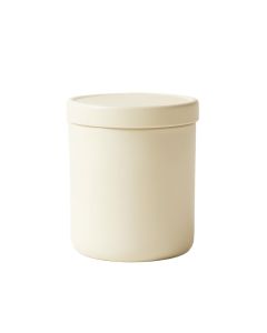 Oak Branch Storage Canister With Lid - Ivory