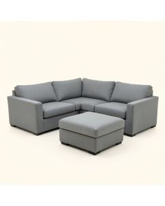 Bado 123.5 '' Wide Reversible Modular Corner Sectional With Ottoman (synthetic illustration; no displayed measurements)