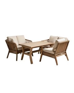 Ajanay Patio 3 Piece Seating Group