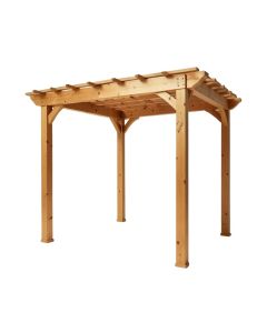 14X10 Solid Wood Pergola