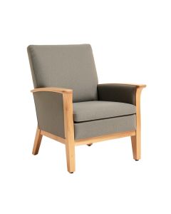 Adelline 28.7 '' Wide Polyester Wingback Chair
