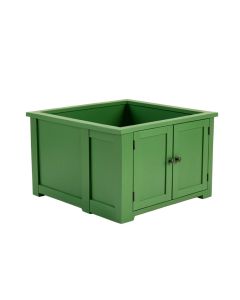 Oak Branch Empty Furniture-Style Litter Enclosure - Green (synthetic illustration; no displayed measurements)