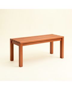 Vale Branch Indoor Bench - Terracotta (synthetic illustration; no displayed measurements)