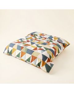 Refresh Geometric Cotton Duvet Cover (synthetic illustration; no displayed measurements)