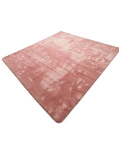Cardere Faux Pink Area Rug