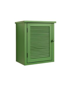 Stone Bend Wall-Mounted Laundry Cabinet - Green (synthetic illustration; no displayed measurements)