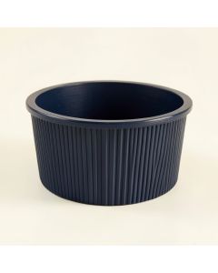 Oak Arc Empty Storage Basket - Navy (synthetic illustration; no displayed measurements)
