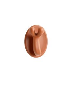 Rowan Bluff Wall-Mounted Robe Hook - Terracotta