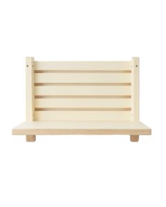 Willow Bend Wall-Mounted Entryway Organizer Shelf - Cream (synthetic illustration; no displayed measurements)