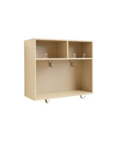 Reed Crossing Wall-Mounted Entryway Organizer Shelf - Beige