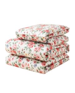 Ali Reversible Floral Cotton 7 Piece Comforter Set (synthetic illustration; no displayed measurements)