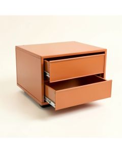 Summit Canyon Small-Parts Storage Drawer Cabinet - Terracotta (synthetic illustration; no displayed measurements)