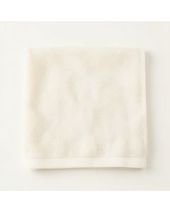 Reed Edge Bath Towel - Ivory (synthetic illustration; no displayed measurements)