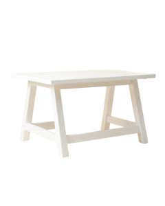 Reed Bend Empty Workshop Workbench - White