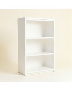 Hazel Crest Freestanding Bookcase - White (synthetic illustration; no displayed measurements)