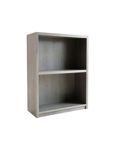 Moss Crest Freestanding Bookcase - Gray