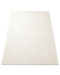 Briar Bridge Rectangular Area Rug - White (synthetic illustration; no displayed measurements)