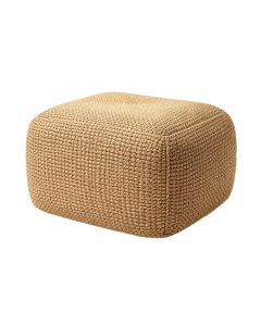 Jahiem Woven Pouf