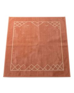 Summit Arc Rectangular Outdoor Rug - Terracotta
