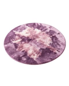 Round Ruda Ombre Shag Pink/Purple Area Rug