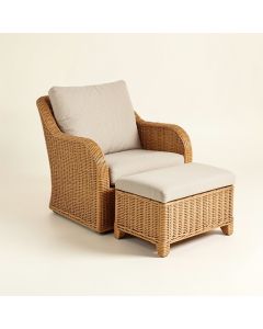 Griffin Glider And Ottoman (synthetic illustration; no displayed measurements)