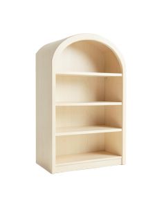 Flint Branch Freestanding Bookcase - Ivory (synthetic illustration; no displayed measurements)