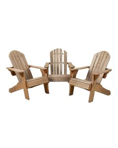 Valladares 3-Piece Adirondack Seating Group