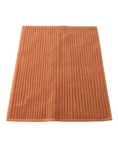 Ridge Bridge Bath Mat - Terracotta (synthetic illustration; no displayed measurements)