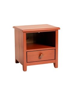 Fern Dell Nightstand - Terracotta (synthetic illustration; no displayed measurements)