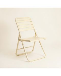 Spruce Crossing Folding Outdoor Chair - Ivory (synthetic illustration; no displayed measurements)