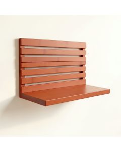 Ash Branch Wall-Mounted Entryway Organizer Shelf - Terracotta (synthetic illustration; no displayed measurements)