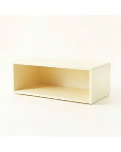 Hill Edge Shoe Storage Bench - Ivory (synthetic illustration; no displayed measurements)