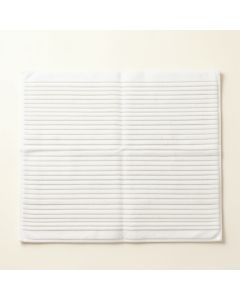 Holly Bluff Bath Mat - White (synthetic illustration; no displayed measurements)