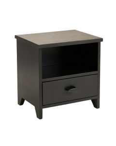 Ash Dale Nightstand - Black (synthetic illustration; no displayed measurements)