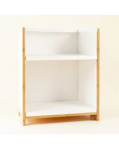 Maple Bend Empty Mug-Storage Cabinet Insert - White (synthetic illustration; no displayed measurements)
