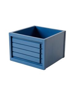 Holly Bluff Empty Furniture-Style Litter Enclosure - Blue