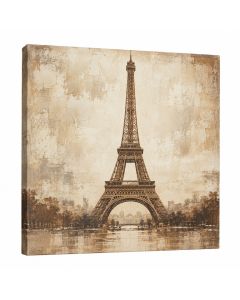 Eiffel Tower I Graphic Art On Wrapped Canvas