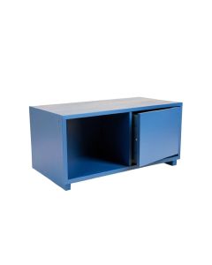 Clay Edge Shoe Storage Bench - Blue