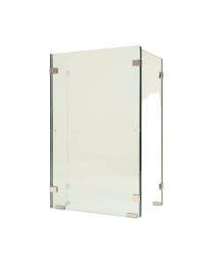 4 - Panel Glass Room Divider