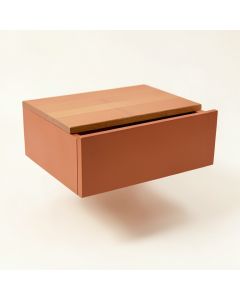 Ridge Bridge Under-Desk Drawer Unit - Terracotta (synthetic illustration; no displayed measurements)