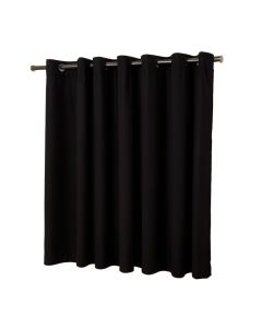 Harlech Solid Blackout Thermal Grommet Single Curtain Panel