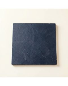 Willow Arc Uninstalled Square Decorative Tile - Navy (synthetic illustration; no displayed measurements)