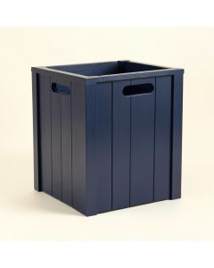 Dune Bridge Closed Outdoor Storage Box - Navy (synthetic illustration; no displayed measurements)